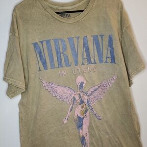Nirvana 100% Cotton XL Concert T Shirt
